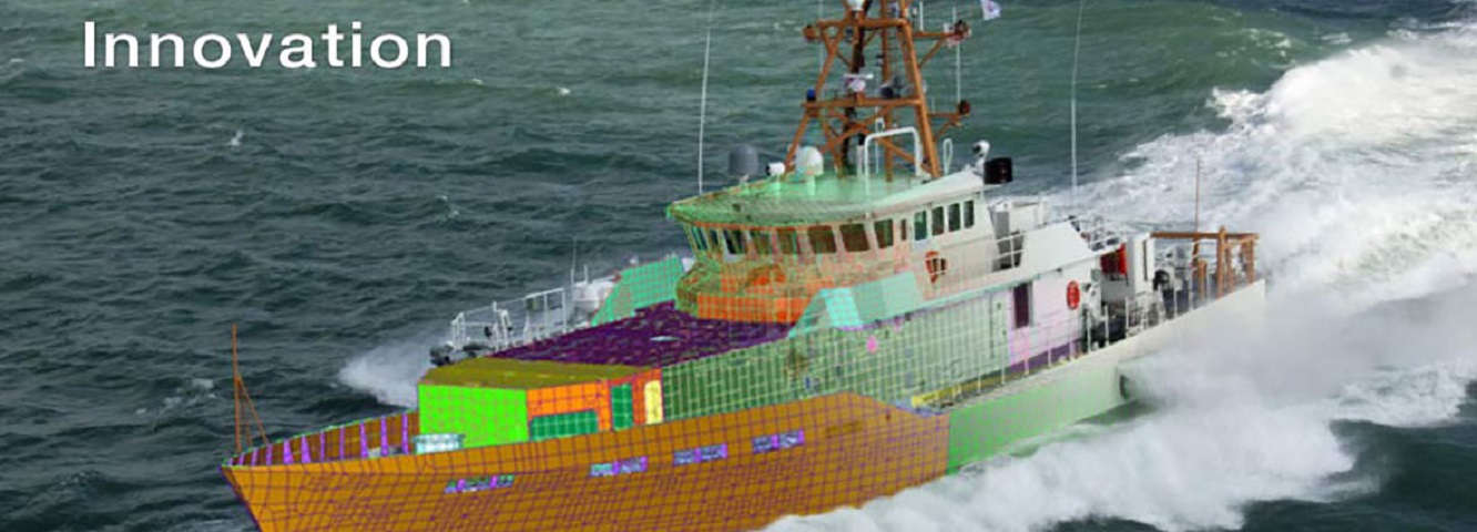 Ship with Graph Overlay